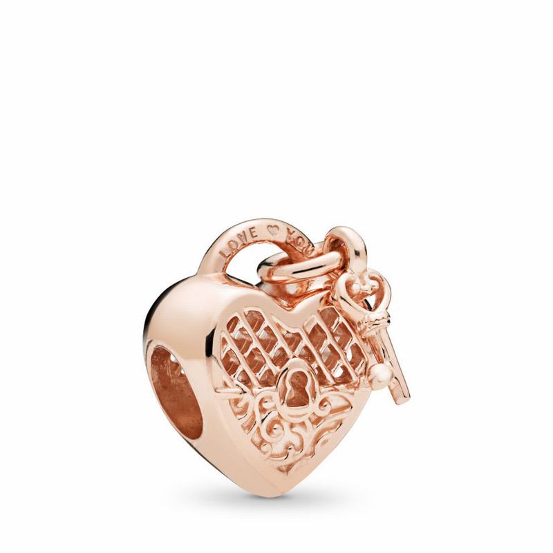 Pandora Rose™ Love You Lock Charm - Pandora Rose - Canada | JG7994AY